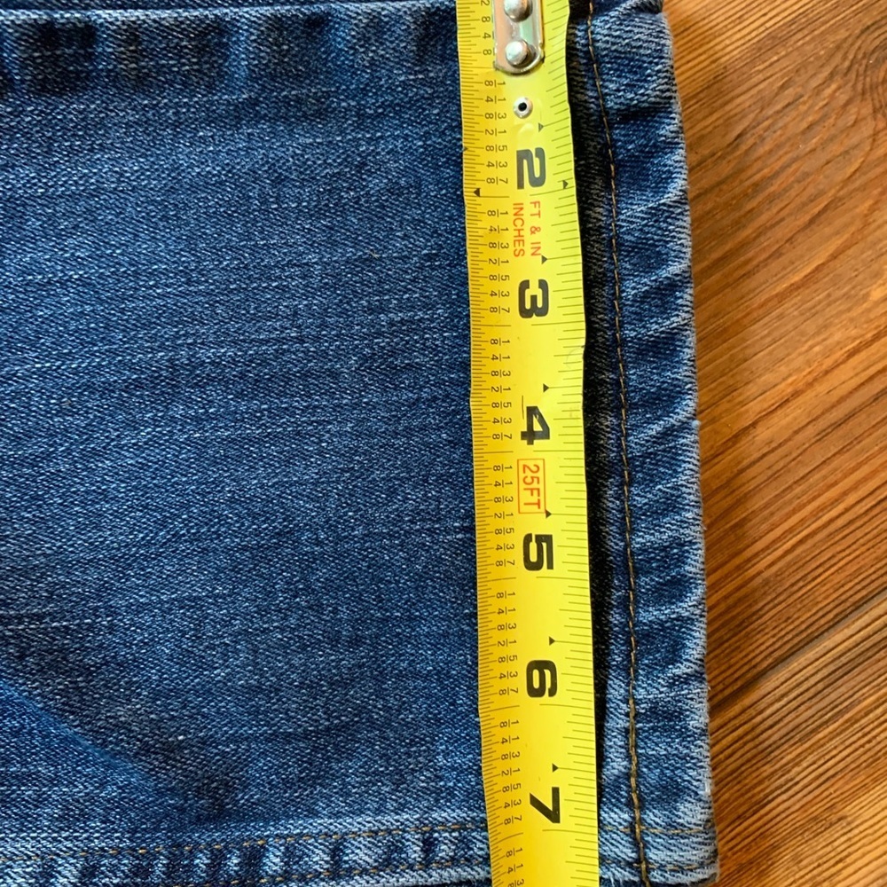 Riders Relaxed Jeans, Women’s Size 14 Petite, Blue Denim Relaxed Fit High Rise - Picture 11 of 13